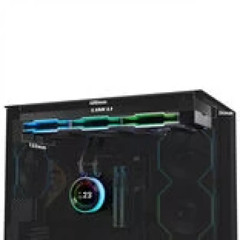 All-in-one-nestjäähdytin Lian Li GA II Hydroshift II LCD-C 360TL 12 cm musta