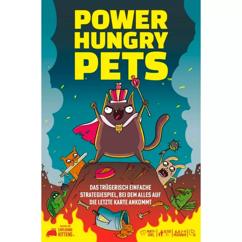 Power Hungry Pets, korttipeli
