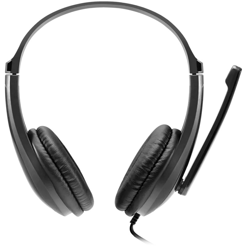 CANYON PC-kuulokemikrofoni HSC-1 PC Mic Flat 2m musta
