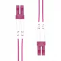 Kuitukaapeli LC/LC-PC OM4, 0,5 m