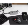 DeLOCK USB-keskitin 10 Gbit/s 4 Type-A-liitäntää 1 pikalatausliitäntä