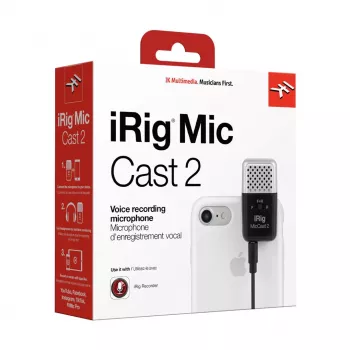 Mikrofoni IK Multimedia iRig Mic Cast 2