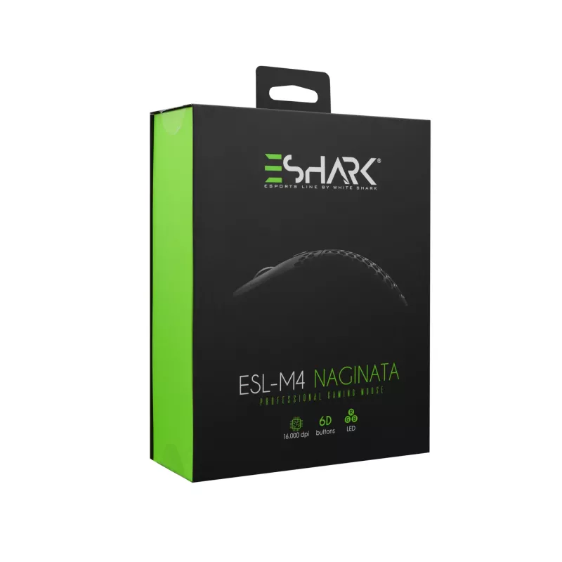 White Shark Premium Line ESL-M4 Naginata musta