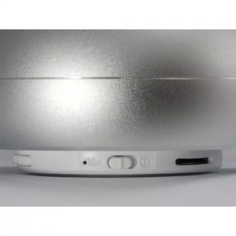 Conceptronic BEATTIE 01S langaton Bluetooth-kaiutin, 3 W, Bluetooth 3.0+HS, sisäänrakennettu mikrofoni, microSD, Micro-USB, hopea