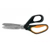 Sakset Fiskars PowerArc tehokassakset 26 cm, ergonominen kahva, leikkaa kestäviä materiaaleja