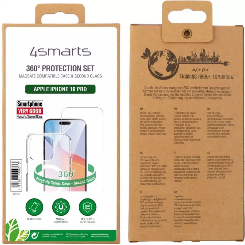 Kotelo 4smarts iPhone 16 Pro 16 cm (6,3