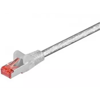 Microconnect SSTP60025T verkkokaapeli läpinäkyvä 0,25 m Cat6 S/FTP (S-STP)