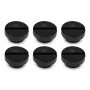 Alphacool Eiszapfen G1/4 sulkuruuvit (tulpat), musta, 6 kpl:n pakkaus