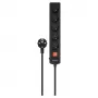 SAVIO LZ-18 jatkojohto — 5 m kaapeli, 5 suojakosketinpistorasiaa, sisäkäyttöön, musta, 10 A, 50 Hz