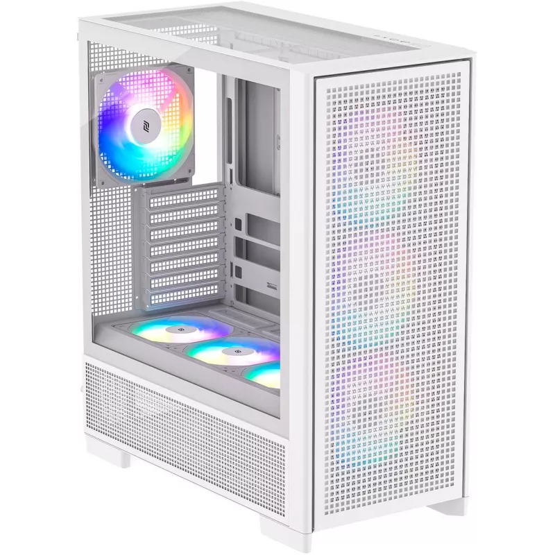 PC-kotelo Silentware Air 2000 A-RGB valkoinen – Mid-Tower A-RGB-valaistuksella (AIR2000WHITE)