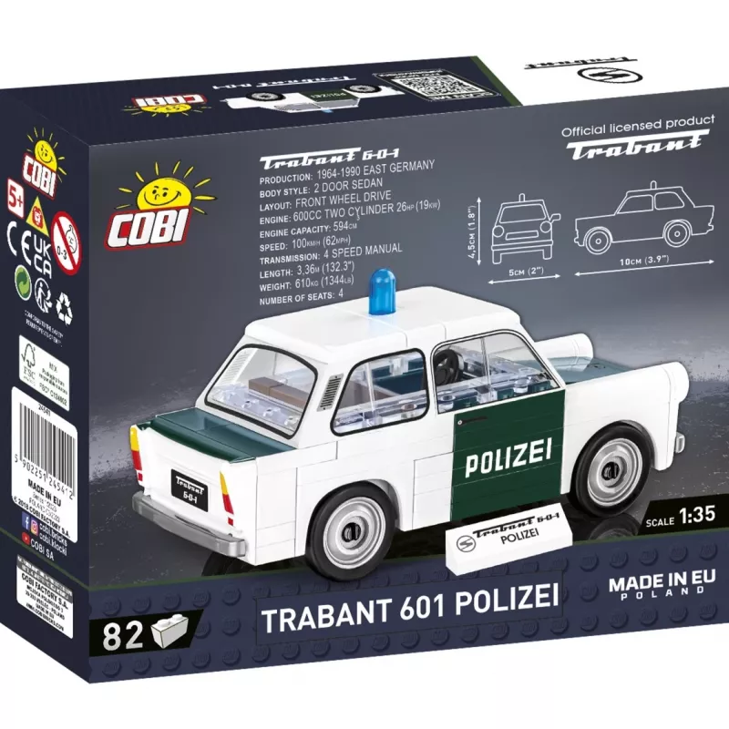 Trabant 601 Polizei, rakennuslelu