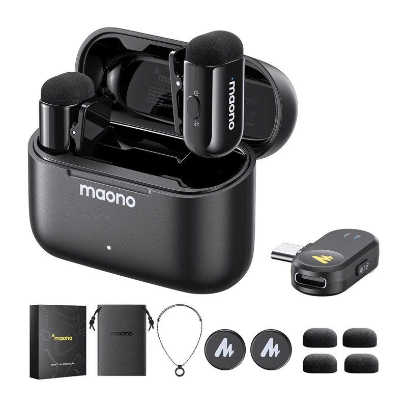 Mikrofoni MAONO WM622 PC2 — korkea herkkyys, vähäinen kohina selkeisiin äänityksiin