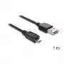 USB-kaapeli DeLOCK EASY-USB 2.0-A USB 2.0 micro-B 1 m