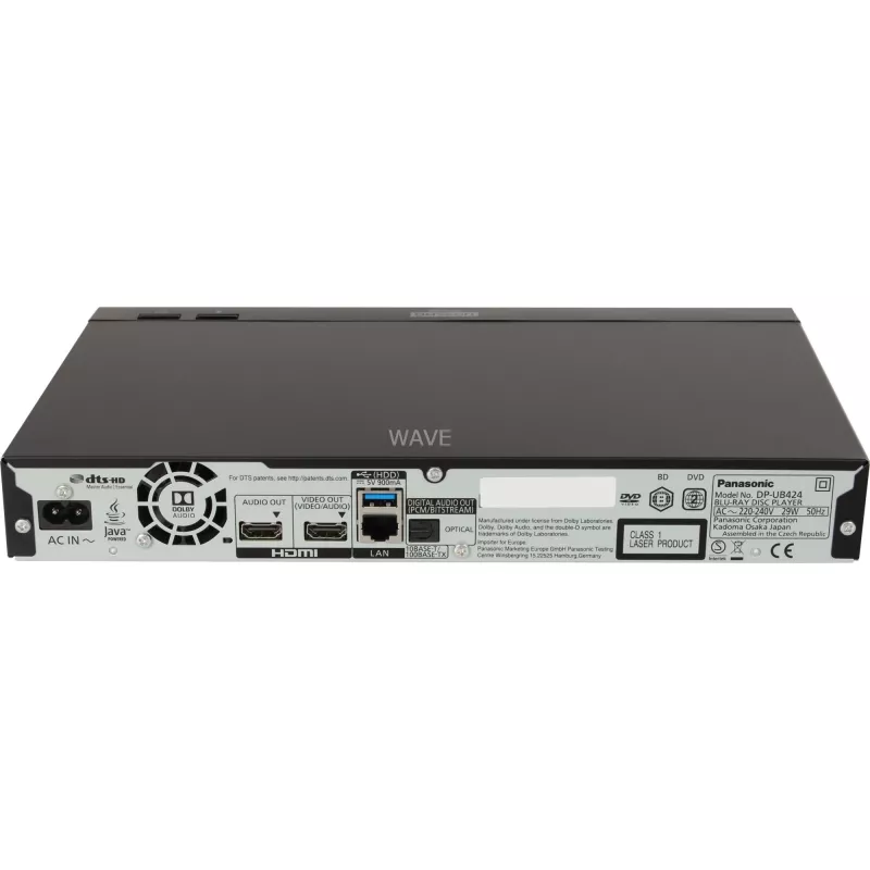 Panasonic DP-UB424 - 3D Blu-ray -soitin - Upscaling