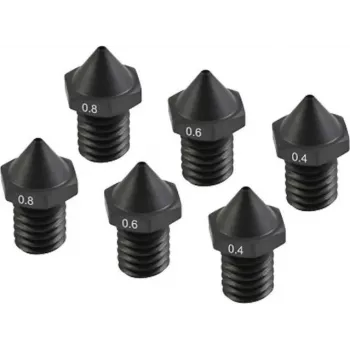 Karkaistut 3D-tulostimen suuttimet Flashforge C3P sarja 0,4 mm / 0,6 mm / 0,8 mm