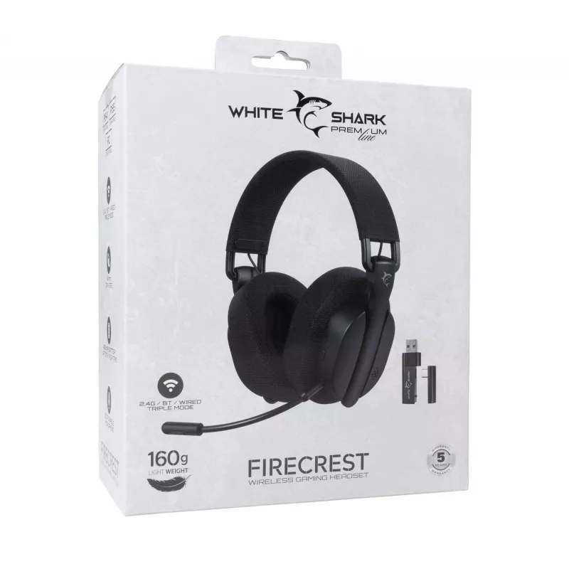 White Shark WGH-2444 Firecrest musta