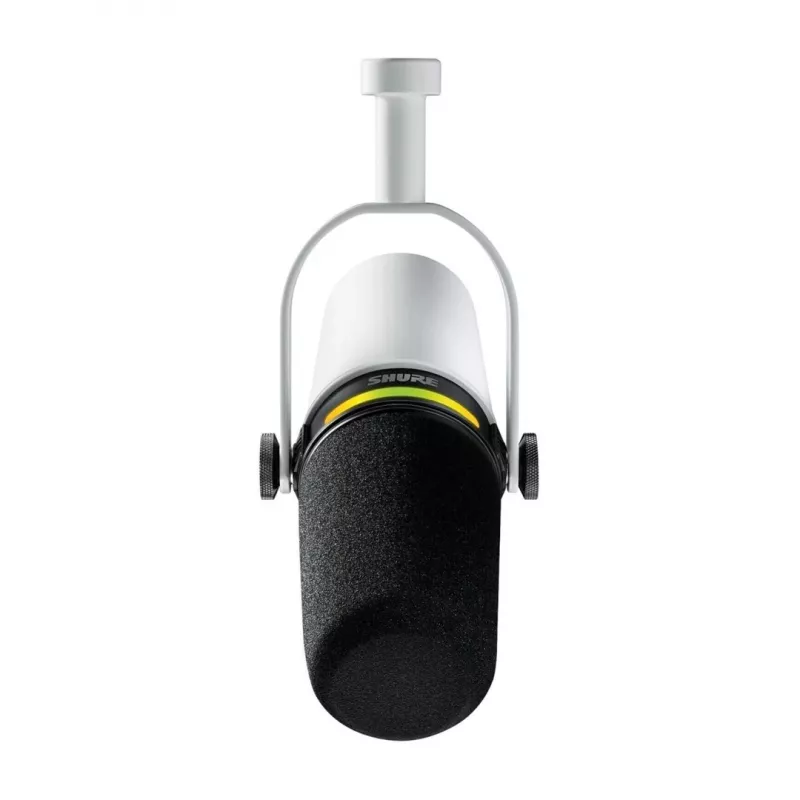 Shure MV7+-W - pöytä-/laulumikrofoni XLR/USB-C-liitännällä, valkoinen