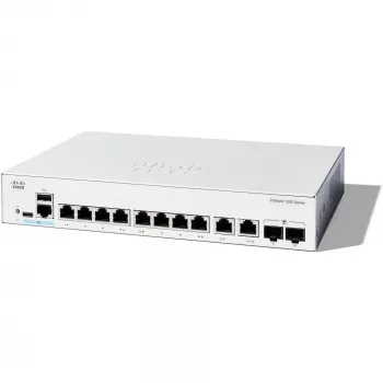 Hallittava kytkin Cisco Catalyst 1200-8T-E-2G 8 Port GE 20 Gbit/s