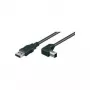 Wentronic Goobay USB 2.0 Hi-Speed -kaapeli, musta, 2 m - USB 2.0 -liitin (Type-A) > USB 2.0 -liitin (Type-B) (50856)