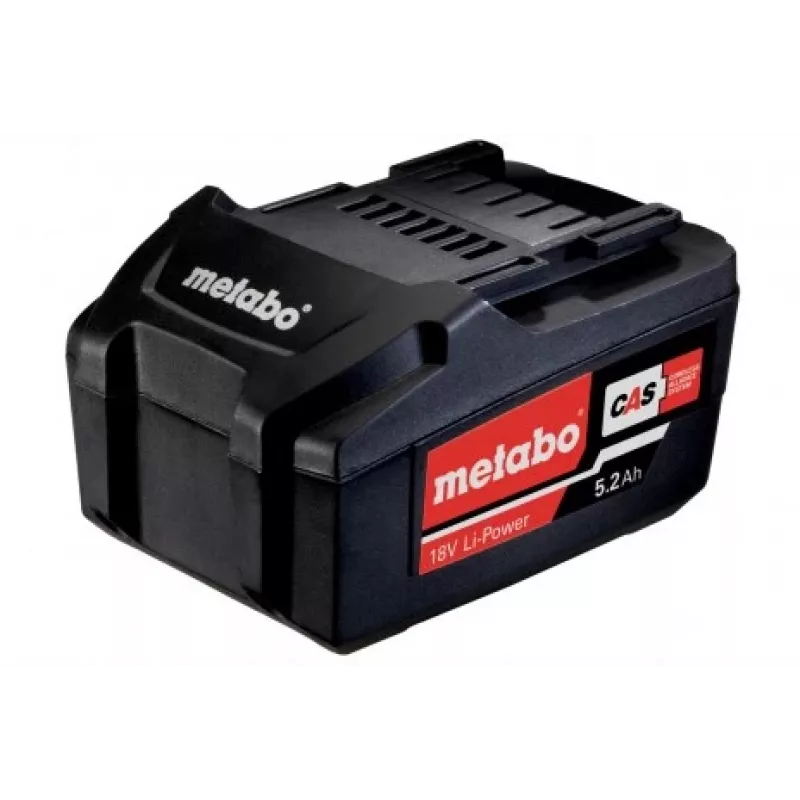 Metabo 625028000 Li-Power akkupaketti 18 V, 5,2 Ah, Li-Ion