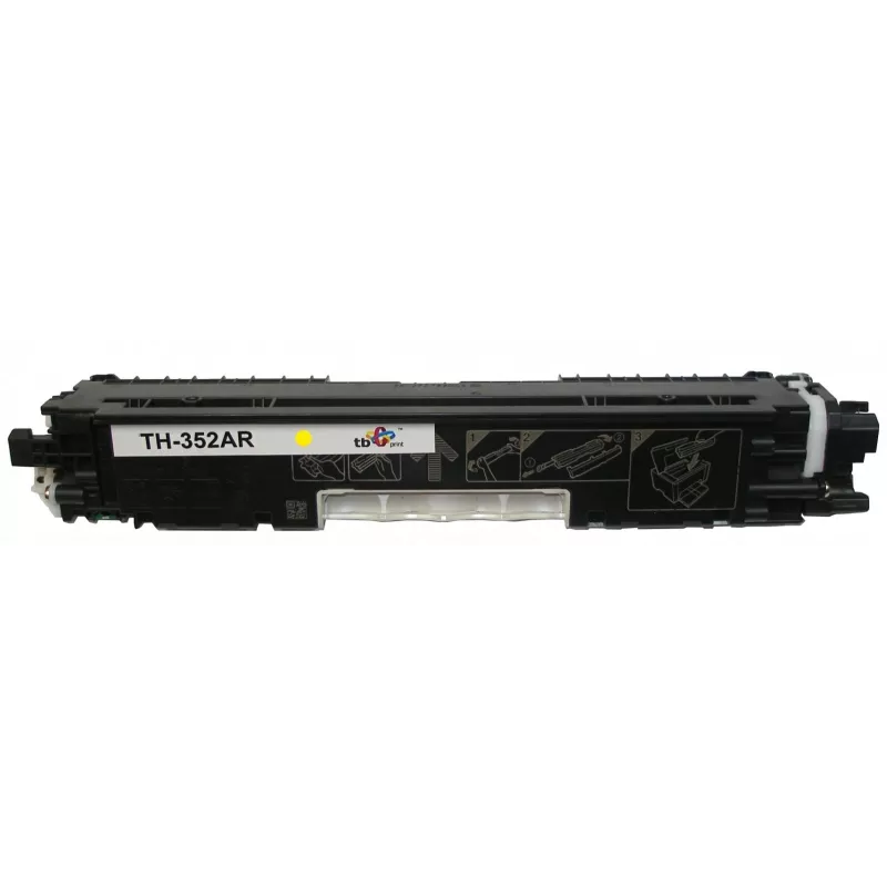 Värikasetti TB yhteensopiva HP CF352A kanssa keltainen, 1000, kunnostettu