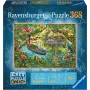 Ääriviivapalapeli Ravensburger 12924 368 palaa taide