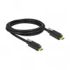 USB Type-C -kaapeli DeLOCK 84138 2 m musta