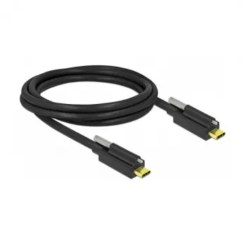 USB Type-C -kaapeli DeLOCK 84138 2 m musta