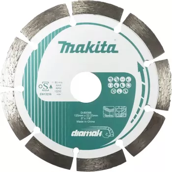 Timanttikatkaisulaikka Makita D-80086 125 mm halkaisija 22,23 mm reikä