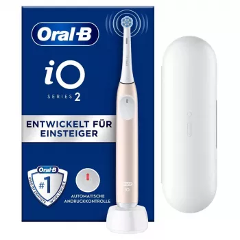 Oral-B 2 iO hammasharja aikuisille, värähtelevä, pinkki, valkoinen