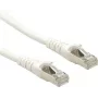 ROLINE - patchkaapeli - RJ-45 (M) - RJ-45 (M) - 1 m - SFTP - CAT 6a - valkoinen (21.15.2861)