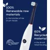 Beurer TB Sensitive Eco Green Planet harjaspäät, tummansininen, 4 kpl:n pakkaus