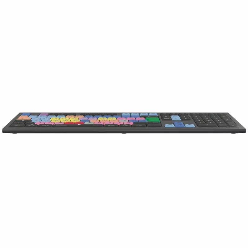 Logickeyboard LKB-MCOM4-A2M-UK näppäimistö USB QWERTY englanti musta (LKB-MCOM4-A2M-UK)