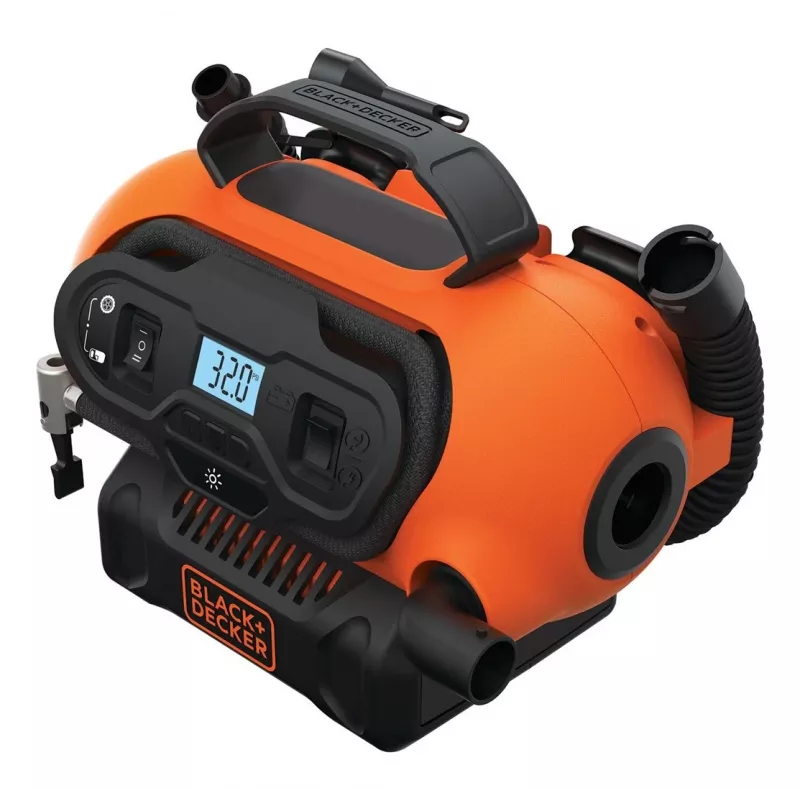 Black & Decker BDCINF18N-QS ilmakompressori 160 l/min AC/savukkeensytytin