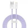Baseus Dynamic kaapeli USB–Lightning, 2,4 A, 2 m (violetti)