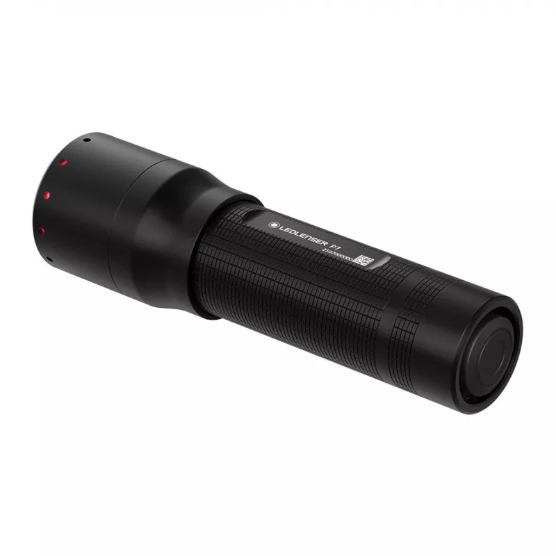 Ledlenser P7 musta käsivalaisin LED