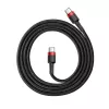 USB-C-USB-C-kaapeli Baseus CATKLF-G91 1 m, USB-C-pistoke, 0,48 Gbit/s, musta
