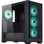 PC-kotelo Silentware Flow 110 A-RGB musta — Mid-Tower-kotelo, karkaistu lasisivupaneeli