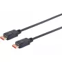 DisplayPort-kaapeli S/CONN 10-76015 0,5 m musta