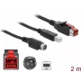 USB-kaapeli DeLOCK 85488 USB 2.0 2 m USB B musta