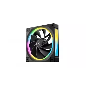 DeepCool FL12R 120mm ARGB -kotelotuuletin 3 kpl:n pakkaus musta