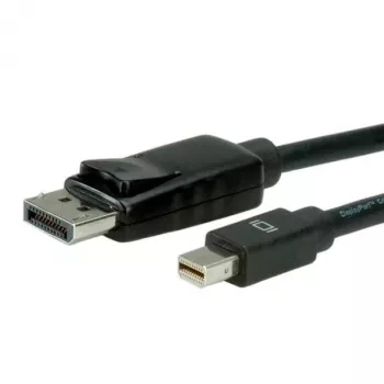 VALUE - DisplayPort-kaapeli - DisplayPort (uros) - Mini DisplayPort (uros) - 5 m - lukittuva - musta (11.99.5637)