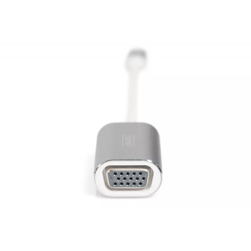 DIGITUS DA-70837 VGA-sovitin 1080p FHD – USB 3.0 Type-C, alumiini