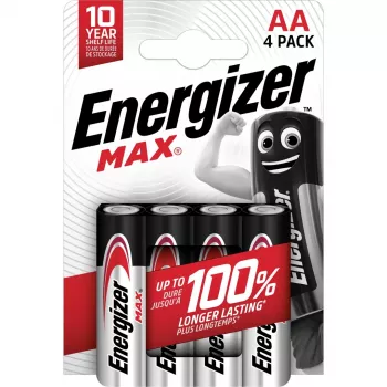Paristo Energizer Max AA kertakäyttöinen alkaliparisto, 1,5 V