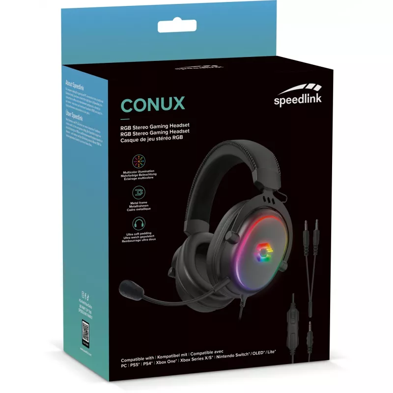 Kuuloke SPEEDLINK CONUX RGB
