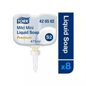 Nestesaippua ei määritelty Tork Premium Mild S2 475 ml, annostelijan täyttöpakkaus, mieto koostumus