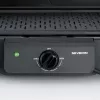 Severin PG 8596 pöytäsähkögrilli, 2000 W, suorakaiteen muotoinen ritilä, musta, kiertosäädin