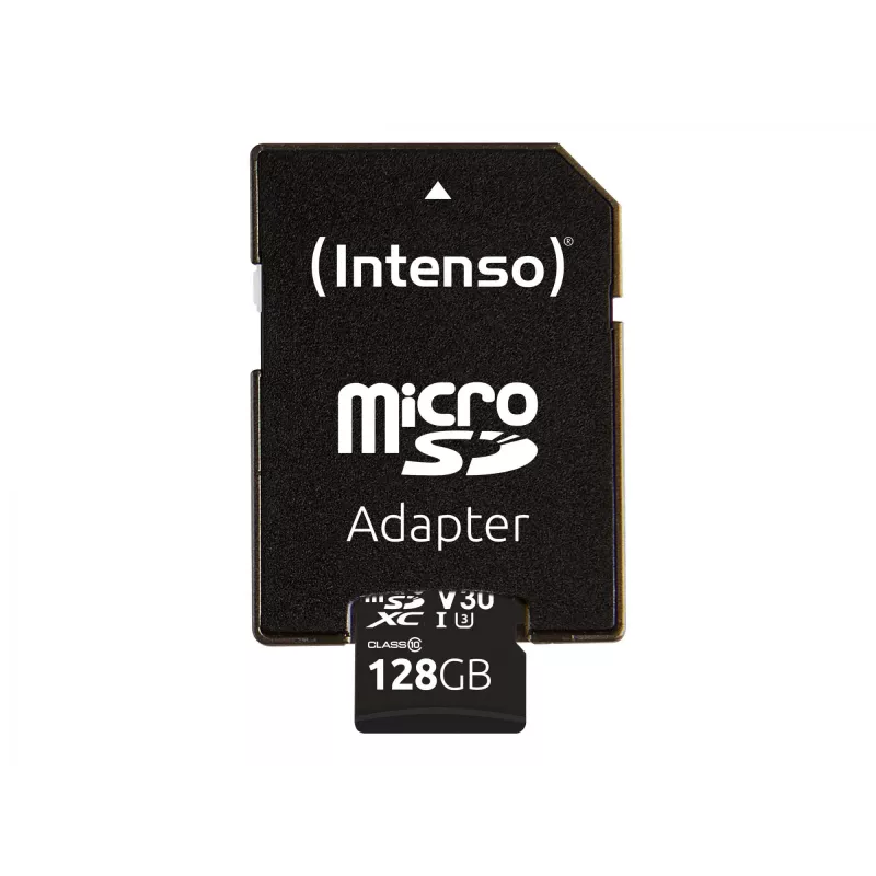 MUISTI MICRO SDXC 128GB C10/W/ADAPTERI 3433491 INTENSO