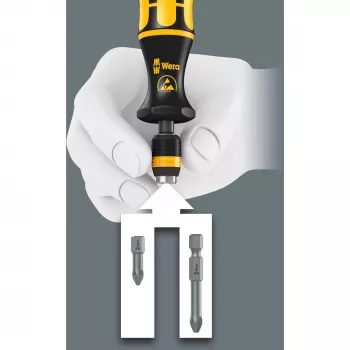 Wera Kraftform Kompakt 60 ESD - käsikahva ja kärkisarja - 17 kpl (05051043001)
