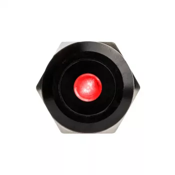 DimasTech ilkivallalta suojattu painonappi 22 mm Blackline Dot RGB PD223